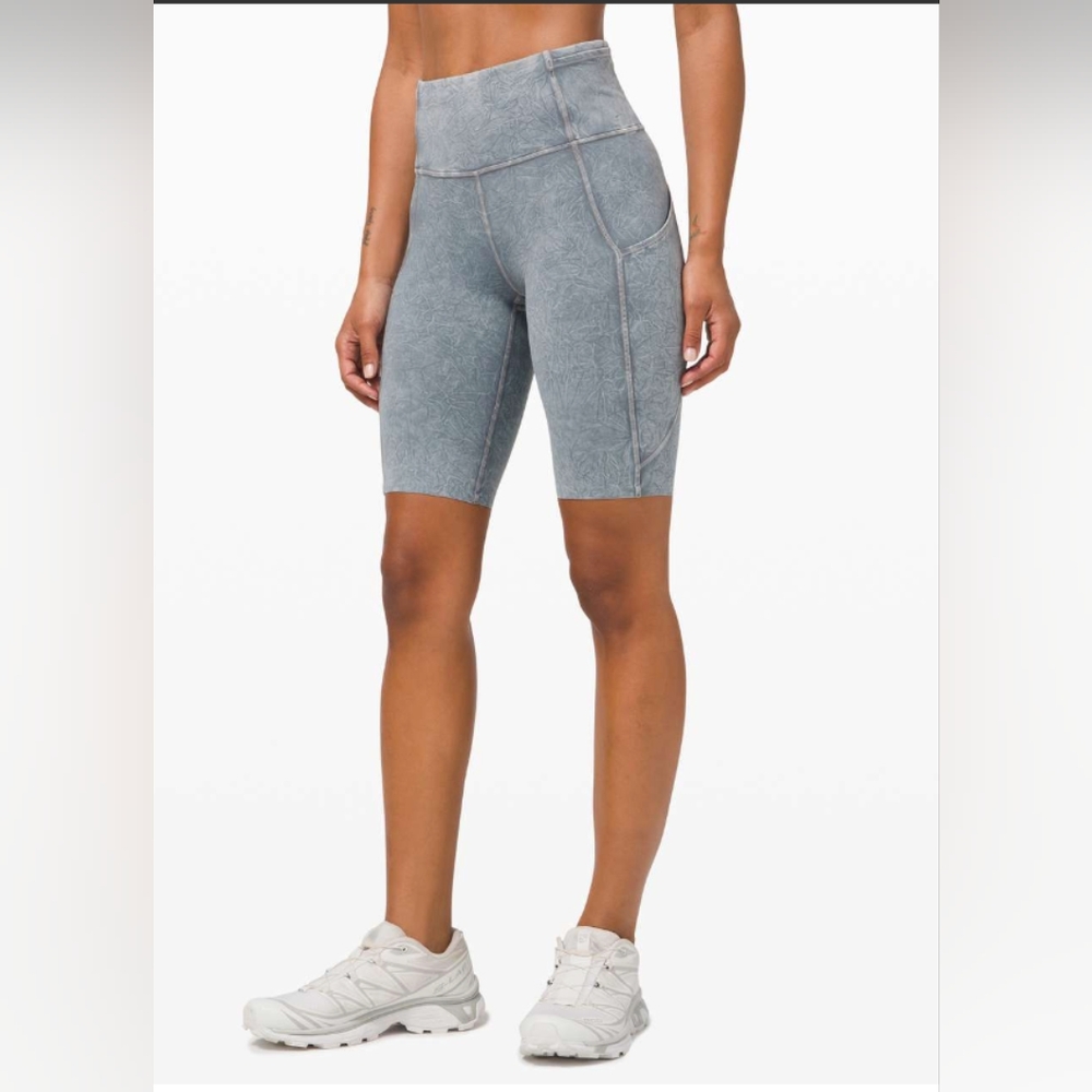 LULULEMON FAST AND FREE ICE DYE SHORT
